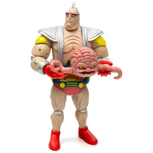 BST AXN Best Action Figures - TMNT - 8" XL Krang w/ Throwback Robot + Comic