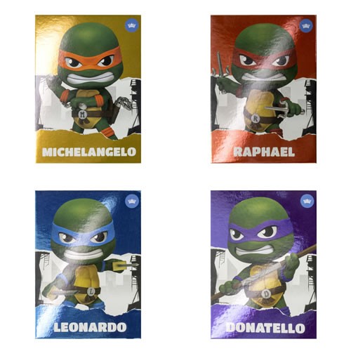 Cheebee Figures - TMNT - 3" SDCC 2023 Exclusive 4-Pack