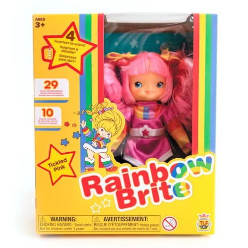 Rainbow Brite Dolls - 5.5" Tickled Pink Fashion Doll