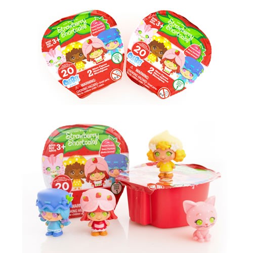 Strawberry Shortcake Figures - 1.5" Blind Cheebee Figures 2-Pack Assorted Display