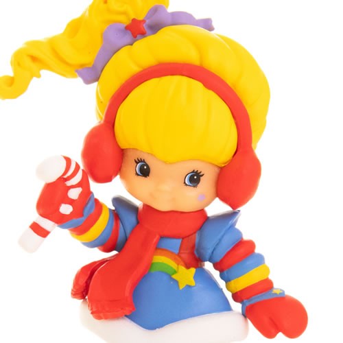 Rainbow Brite Figures - 2.5" Cheebee Winter Season Rainbow Brite