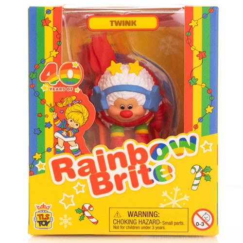 Rainbow Brite Figures - 1.25" Cheebee Winter Season Twink