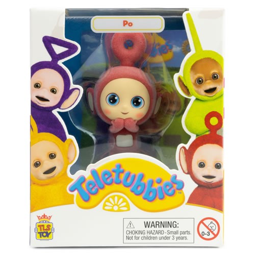 Teletubbies Figures - 2.5" Cheebee Po (Flocked)