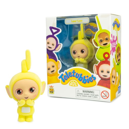 Teletubbies Figures - 2.5" Cheebee Laa-Laa (Flocked)