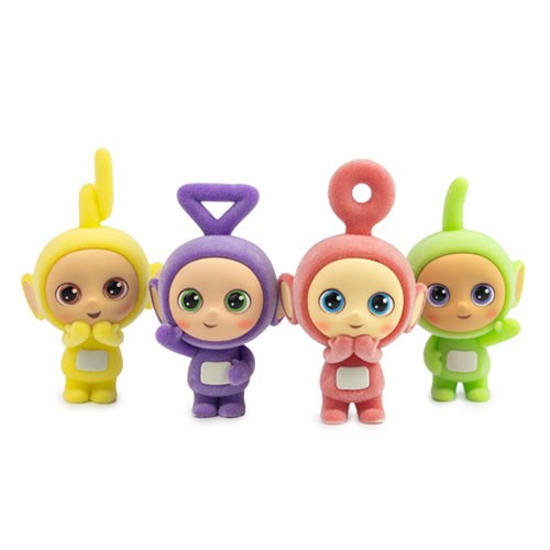 Teletubbies Figures - 2.5" Cheebee Flocked Assortment