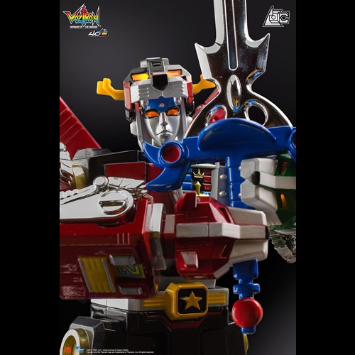 Voltron Figures - Voltron 40th Anniversary Collector's Set w/ Light-Up Sound Base