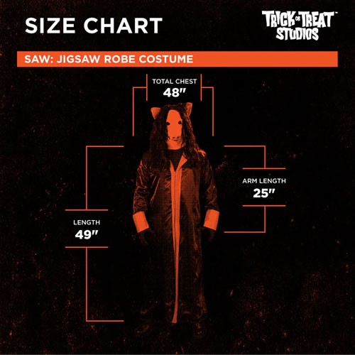 Costumes & Disguises - SAW - Jig Saw Robe (Adult / One Size Fits All)