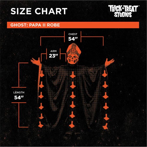 Costumes & Disguises - Ghost - Papa II Robe