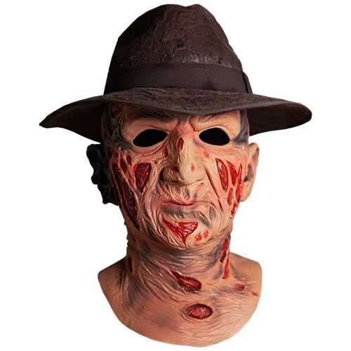 Masks - NOES - Springwood Slasher Deluxe Freddy Mask w/ Hat