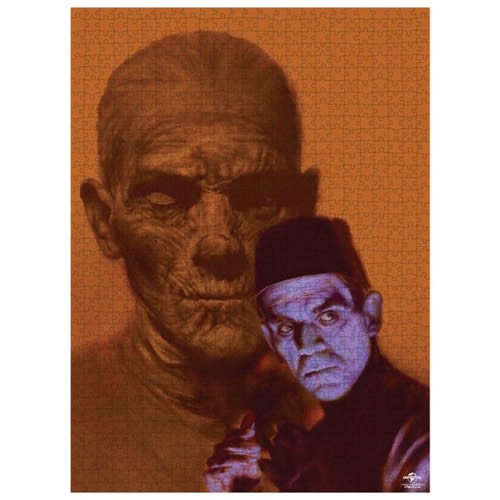 Puzzles - 1000 Pcs - Universal Monsters - Mummy Identities