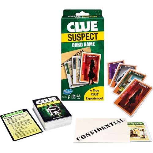 Card Games - Clue - Suspect Card Game