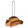 Keychains - My Neighbor Totoro - Catbus Sekiguchi Flocked Keychain