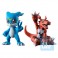 Ichibansho Figures - Digimon - Veemon & Guilmon