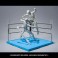 S.H.Figuarts Tamashii Stage - Act Ring Corner (Neutral) & Folding Chair Set