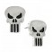 Marvel Earrings - The Punisher Silver Tone Stud Earrings