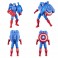 Avengers Figures - Epic Hero Series - 4" Battle Gear Captain America - 5X00