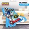 Sonic The Hedgehog Accessories - Let's Roll Fleece Throw Blanket (45" x 60")