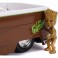 1:24 Scale Diecast - Hollywood Rides - Marvel - Guardians Of The Galaxy -1963 VW Bus Pickup w/ Groot