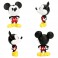 Metalfigs Figures - Disney - 4" Mickey Mouse