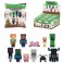 3D Foam Collectible Bag Clips - Minecraft - S01 - 24pc Blind Bag Display