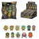 3D Foam Collectible Bag Clips - TMNT Retro - 24pc Blind Bag Display