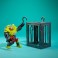 Street Sharks Figures - Dr. Piranoid