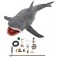 Games - Jaws - 50th Anniversary - The Game Of Jaws (w/ 12" Head To Tail Action Figure)