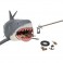 Games - Jaws - 50th Anniversary - The Game Of Jaws (w/ 12" Head To Tail Action Figure)