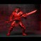 TMNT 7" Scale Figures - Mirage Comics - Red And Black Foot Enforcer