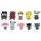 Pins & Buttons - Naruto x Hello Kitty - 20pc 1.5" Enamel Pin Blind Box Display