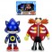 Sonic The Hedgehog Figures - 3" Dr Robotnik & Metal Sonic Vinyl 2-Pack