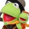 Disney Plush - The Muppet Christmas Carol - 13" Kermit And Robin