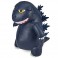 Godzilla Plush - 13" Godzilla Blue Premium Pleather Plush