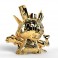 Dunny Vinyl Art Figures - 20th Anniversary Dunny Collection - 8" Still Life (Montana Gold)