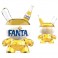 Dunny Resin Art Figures - Fanta - 3" Dunny Fanta 4-Pack