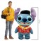 Disney Plush - Lilo & Stitch - 4' Elvis Blue Hawaiian Stitch