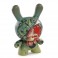 Dunny Vinyl Art Figures - The Met - 8" Masterpiece Dunny-Rooster w/ Spiderwort By Katsushika Hokusai