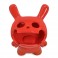 Dunny Art Figures - 5" Fine Ash Dunny Ceramic Ashtray (Sunset Orange Edition)