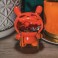 Dunny Art Figures - 5" Fine Ash Dunny Ceramic Ashtray (Sunset Orange Edition)