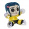 Window Clinger Plush - Coraline - 8" Coraline (Button Eyed)