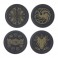 Coasters - House Of The Dragon - Metal Coasters