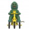 Super Cycles Figures - Universal Monsters - Creature From The Black Lagoon (Dark Green / Yellow)