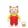 ReAction Figures - Richard Scarry - W02 - Huckle Cat (Overalls)