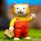 ReAction Figures - Richard Scarry - W02 - Huckle Cat (Overalls)