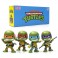 Cheebee Figures - TMNT - 3" SDCC 2023 Exclusive 4-Pack