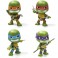 Cheebee Figures - TMNT - 3" SDCC 2023 Exclusive 4-Pack