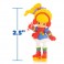 Rainbow Brite Figures - 2.5" Cheebee Winter Season Assortment