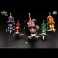 Voltron Figures - Voltron 40th Anniversary Collector's Set w/ Light-Up Sound Base