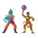 Dragon Stars Figures - Dragon Ball Super - 6.5" Scale Golden Frieza Vs SS Blue Goku Battle Pack