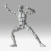 S.H.Figuarts Figures - Body-Kun / Body-Chan - Body-Kun Wire Frame (Sports Edition / Gray Color Ver.)